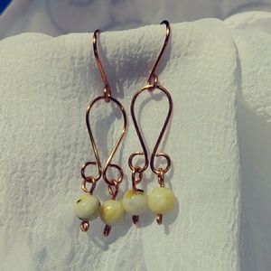 Earrings (I designed & hand crafted these)